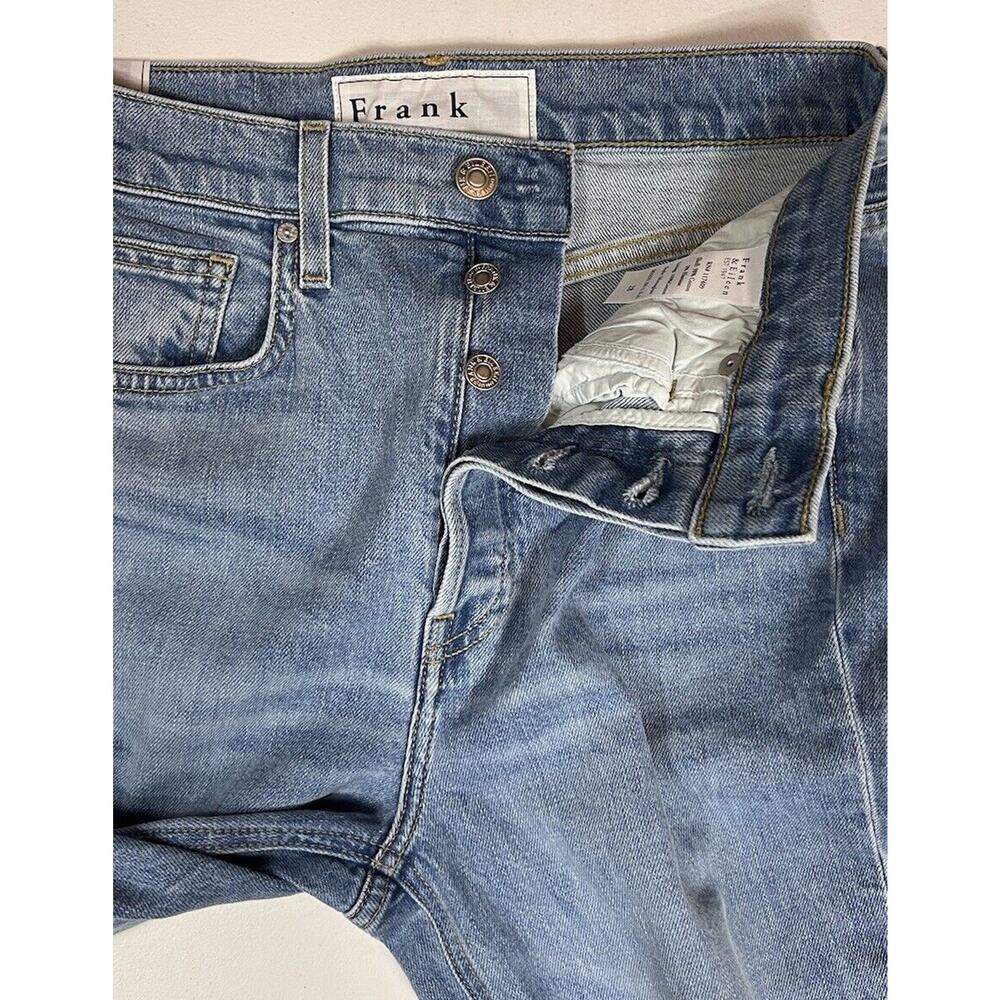 Frank & Eileen Monaghan Jeans High Rise Button Fly Raw Hem Womens Size 28 - Picture 10 of 12